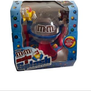 M&M's Vintage Make A Splash Chocolate Candy Dispenser